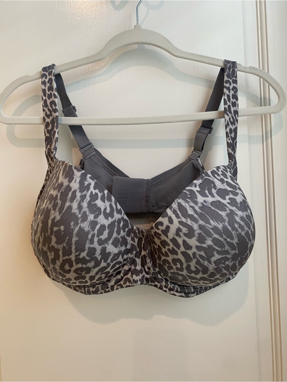 Soma Stunning Support Smooth Leopard Bra 40DDD